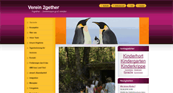 Desktop Screenshot of kinderhort2gether.at